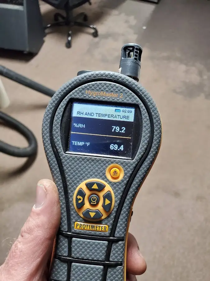 Moisture meter humidity assessment for Mold Remediation & Removal in Queen Creek